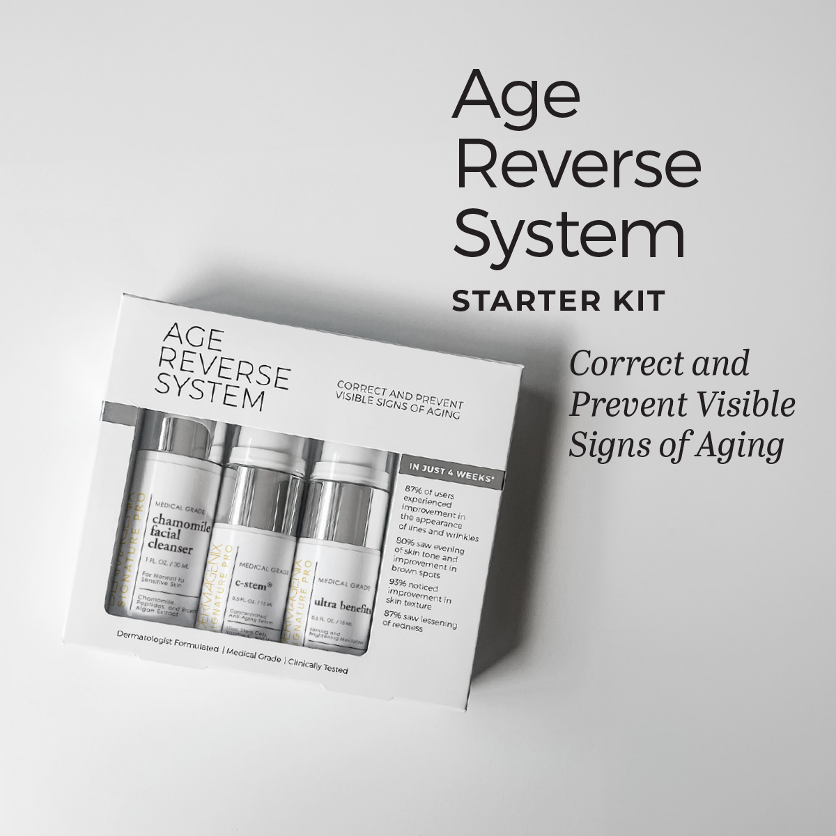 Signature Pro Medical Grade Age Reverse System Kit