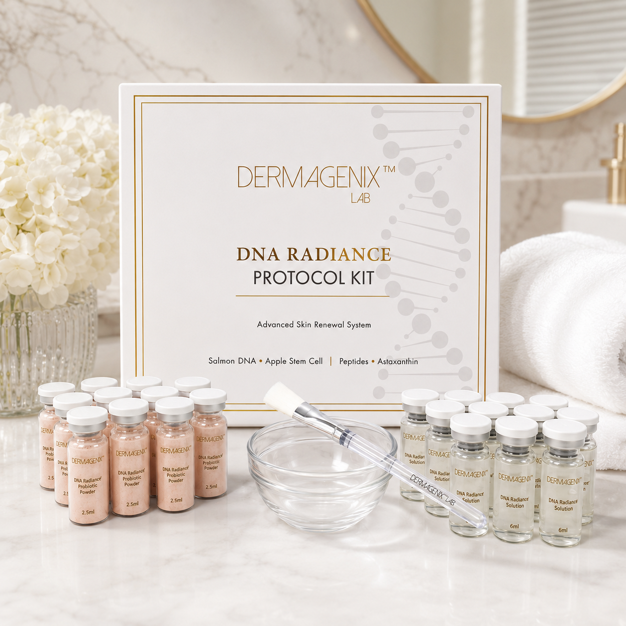 Salmon DNA Radiance Protocol Kit – Professional Skin Renewal System