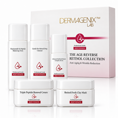 The Age-Reverse Retinol Collection | 5-Piece Skincare Set